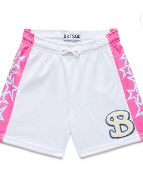 Bucketsquad Stars Chenille Patch Youth Shorts